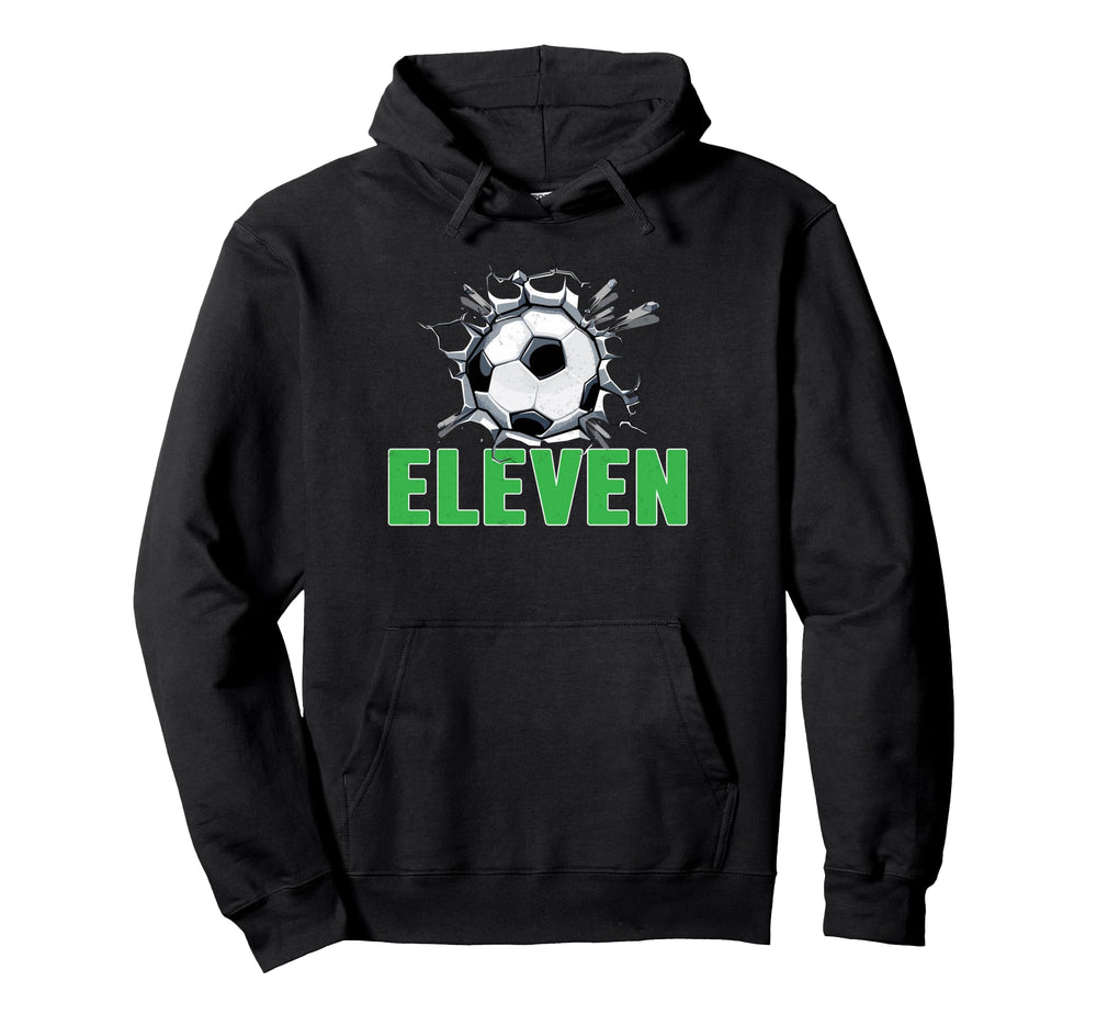 11Th Birthday Party Eleven Years Hoodie - Casual Everyday Wear for Adults