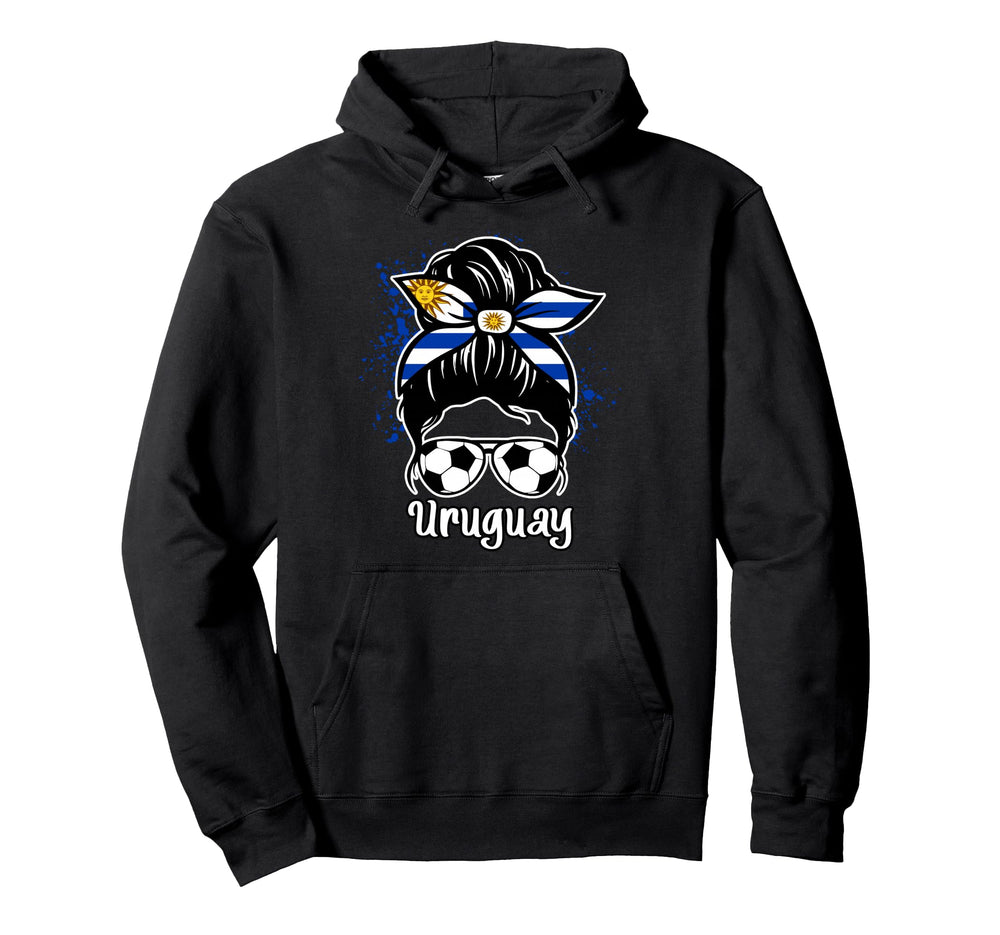 Uruguay Football Game Player Soccer Hoodie - Streetwear Style for Adults