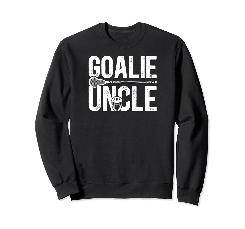 Lacrosse Goalie Uncle Lacrosse Sweatshirt - Casual Everyday Wear Men Women