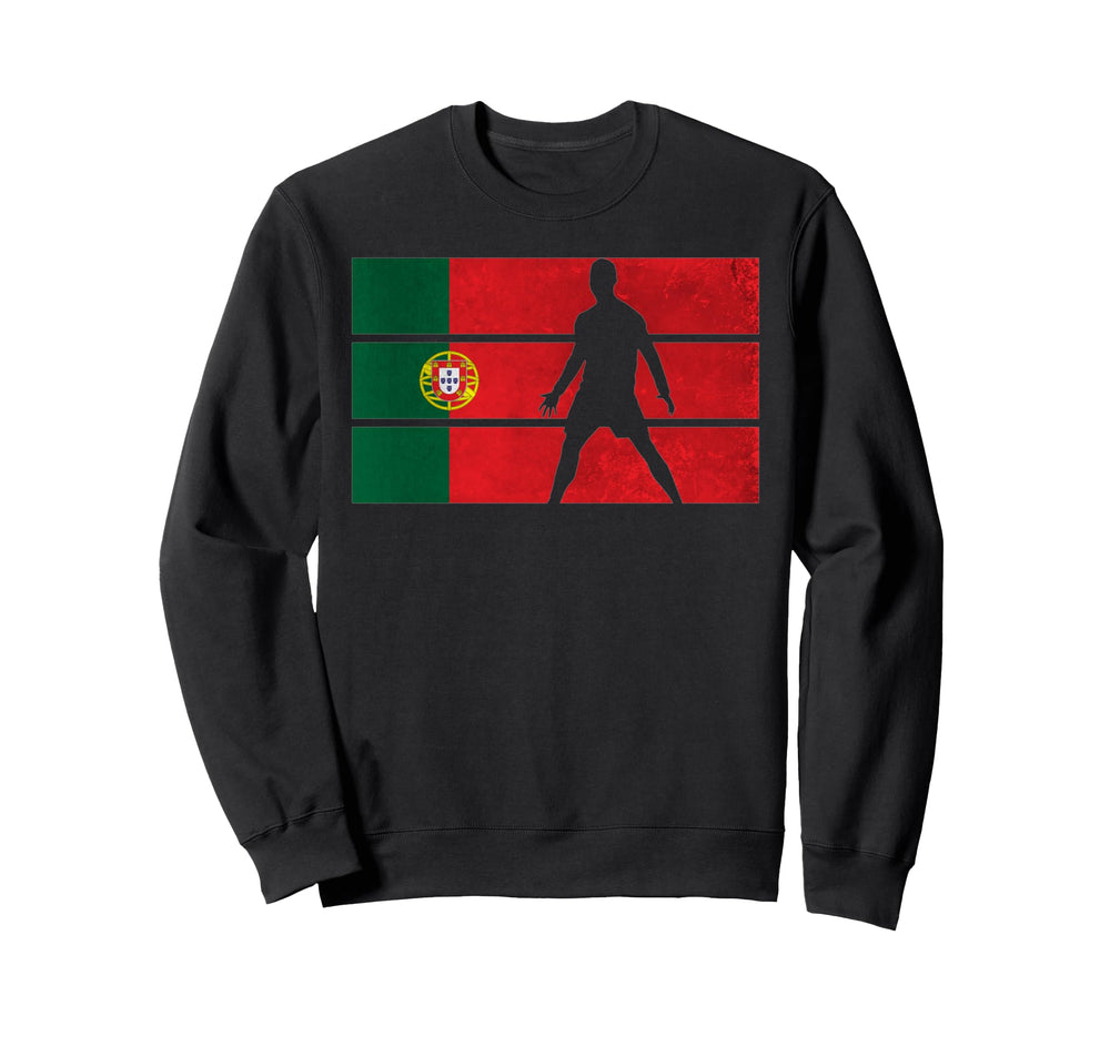 Usa World Football 26 Portugal Team Sweatshirt - Trendy Graphic Men Women