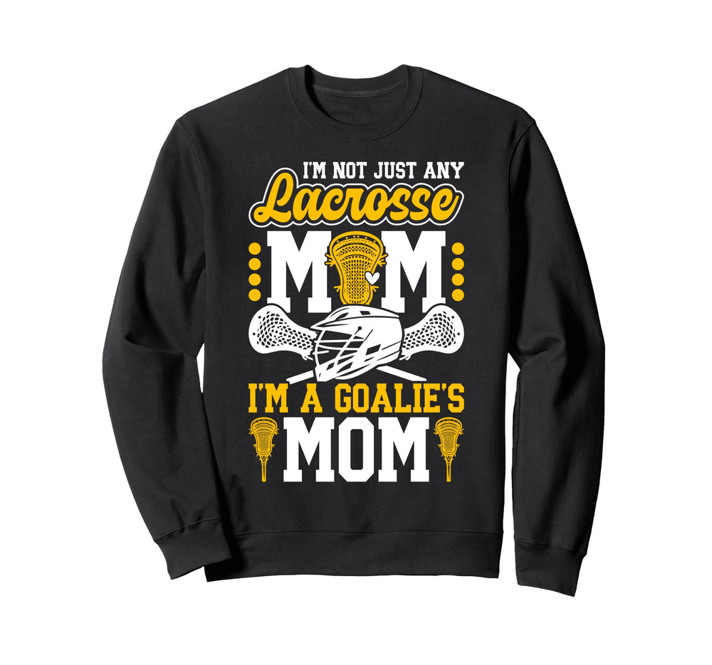 Proud Lacrosse Goalkeeper Mom Sweatshirt - Custom Art Print Unisex