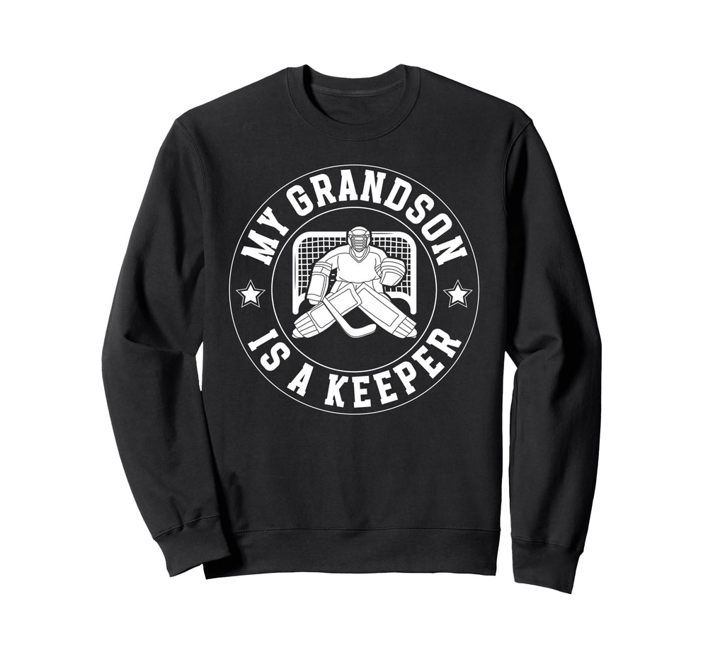 Proud Hockey Keeper Papaw Ice Sweatshirt - Casual Everyday Wear Unisex
