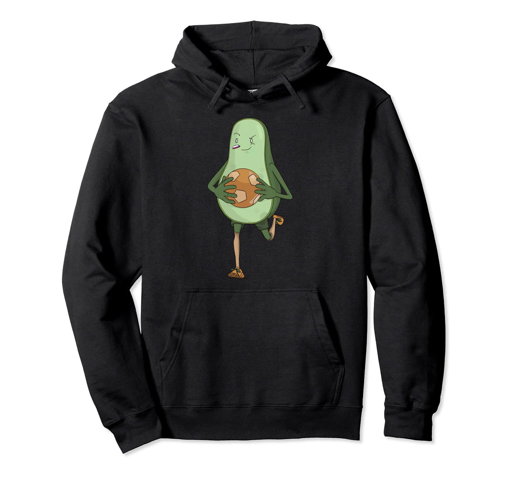 Funny Avocado Goalkeeper Hoodie - Fun Novelty Design for Adults