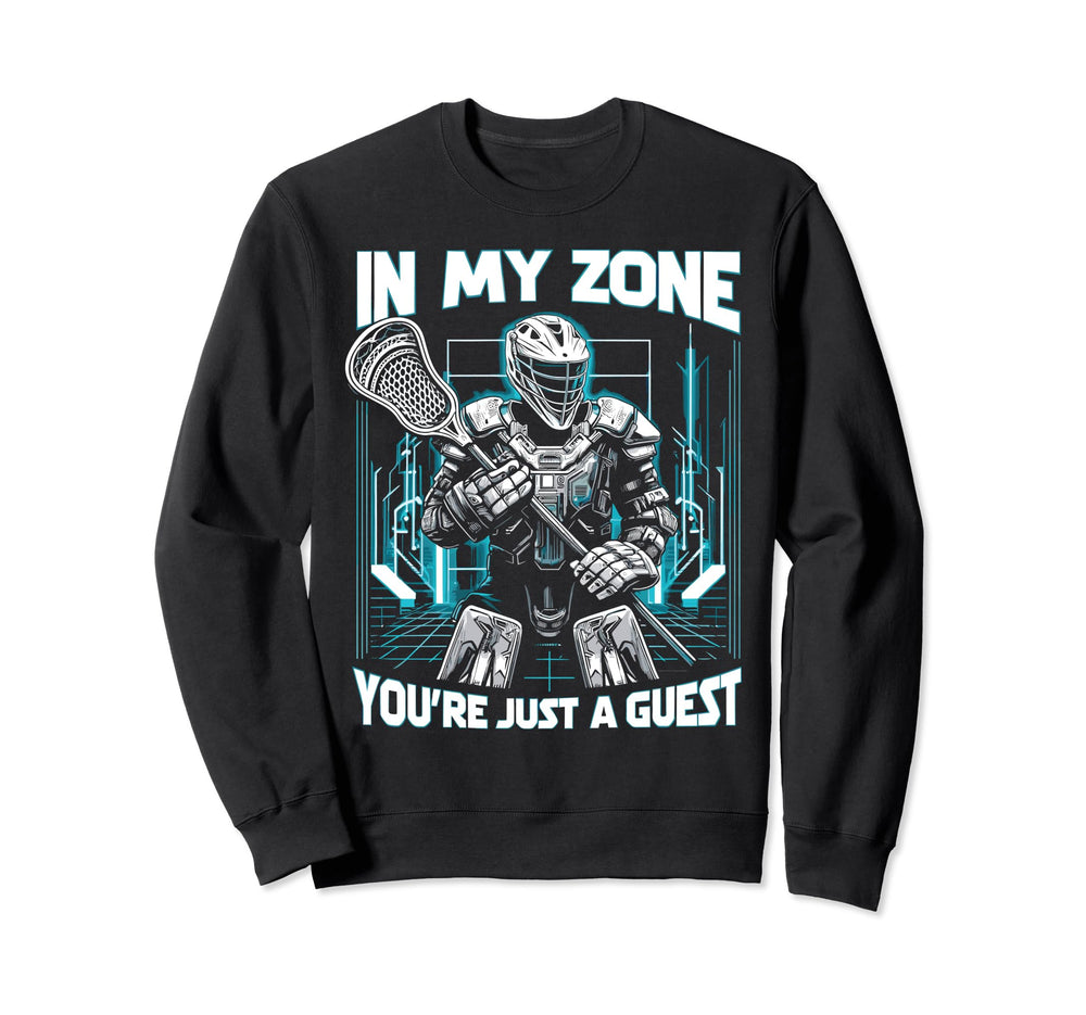Goalkeeper Lacrosse Goalie Lacrosse Sweatshirt - Unique Graphic Unisex