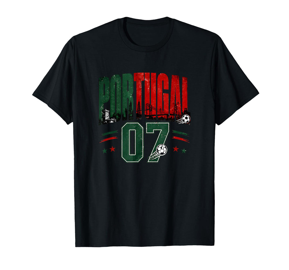 Portugal Football 7 Soccer Lovers Match T-Shirt - Streetwear Style Unisex
