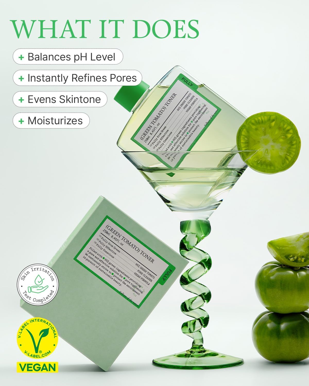 FULLY Green Tomato Toner - Snipetell