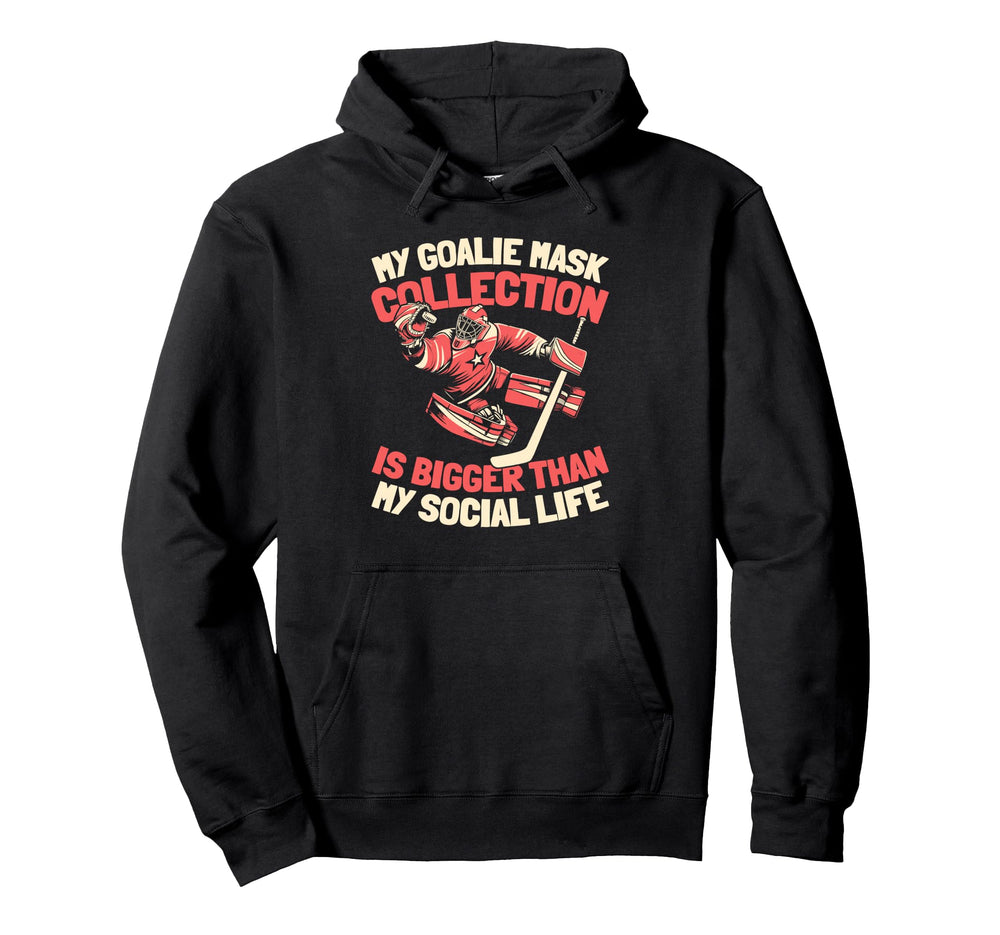 Hockey Goalkeeper Ice Hockey Goalie Hoodie - Unique Graphic Unisex