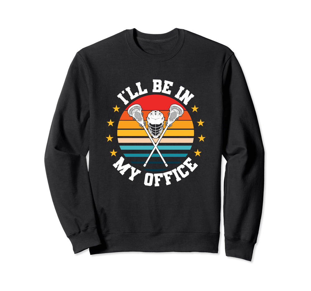 Lacrosse Goalkeeper Lax Lacrosse Sweatshirt - Unique Graphic Men Women