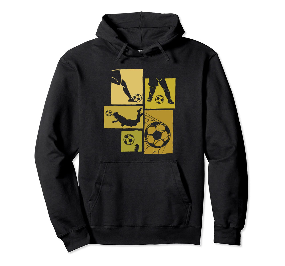 Soccer Sport Midfielder Goalkeeper Hoodie - Unique Graphic for Adults