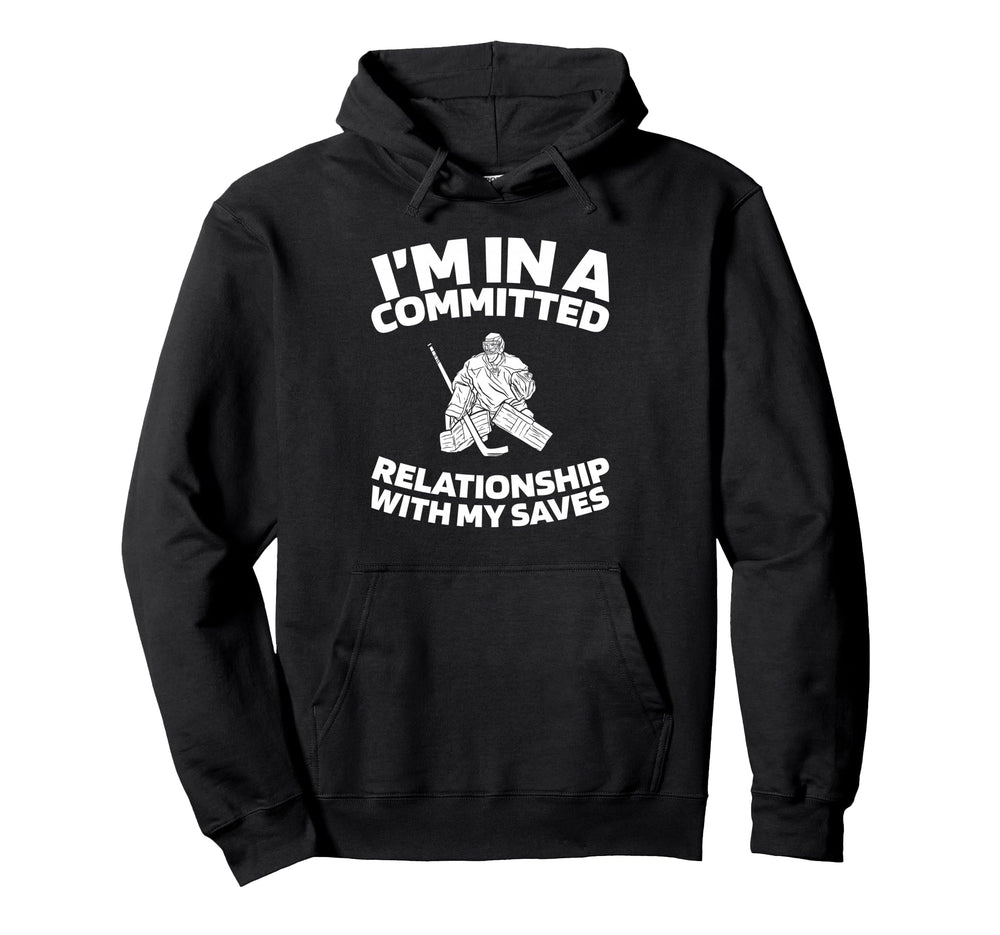 Hockey Goalkeeper Ice Hockey Goalie Hoodie - Custom Art Print for Adults