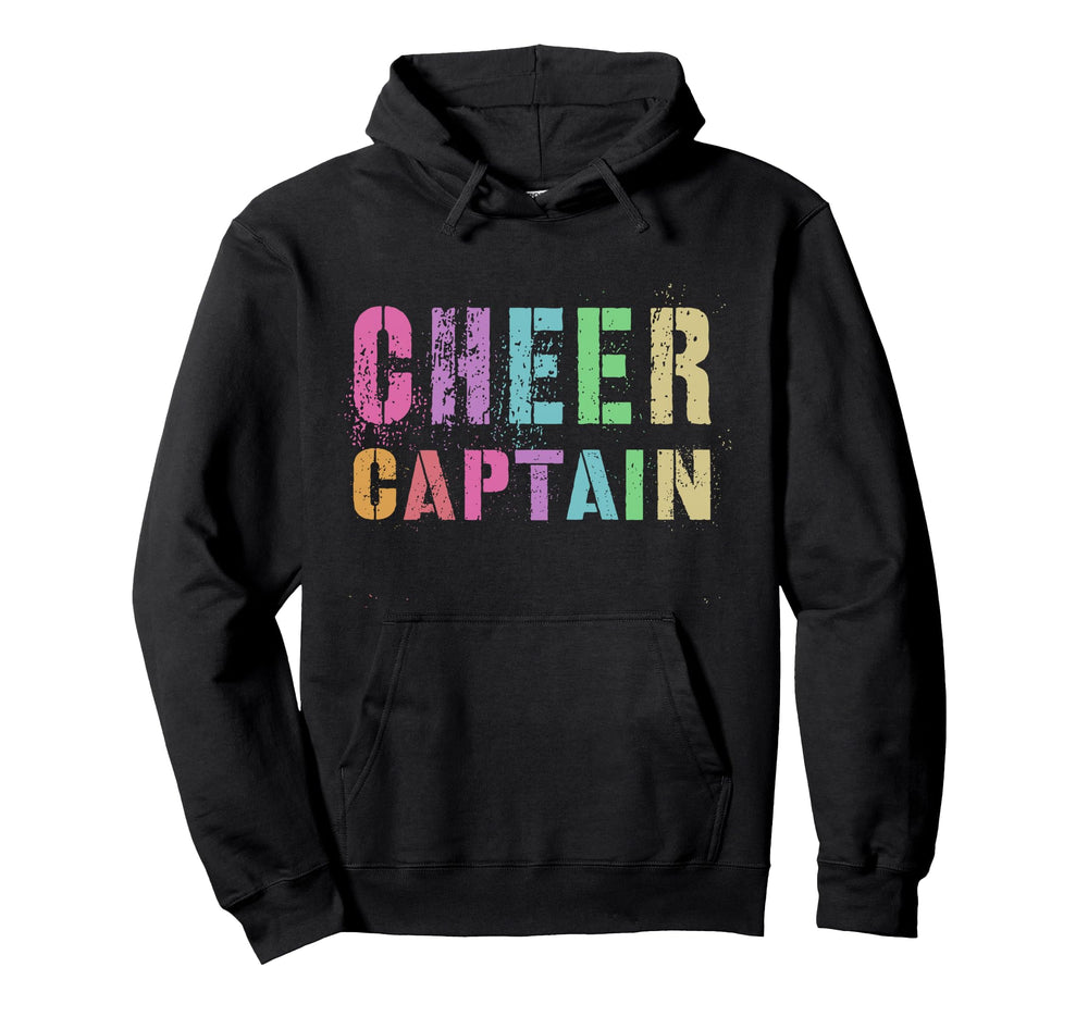 Cheer Captain Cheerleading Team Hoodie - Graphic Print Men Women