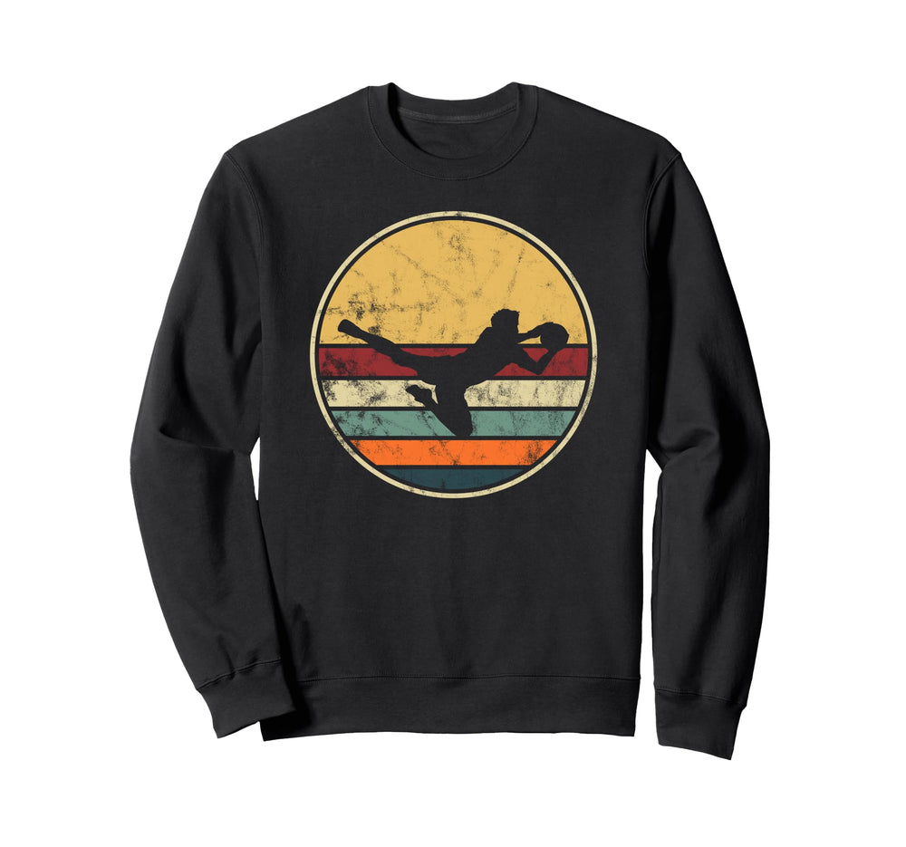 Goalkeeper Outfit Soccer Distressed Sweatshirt - Unique Graphic Men Women
