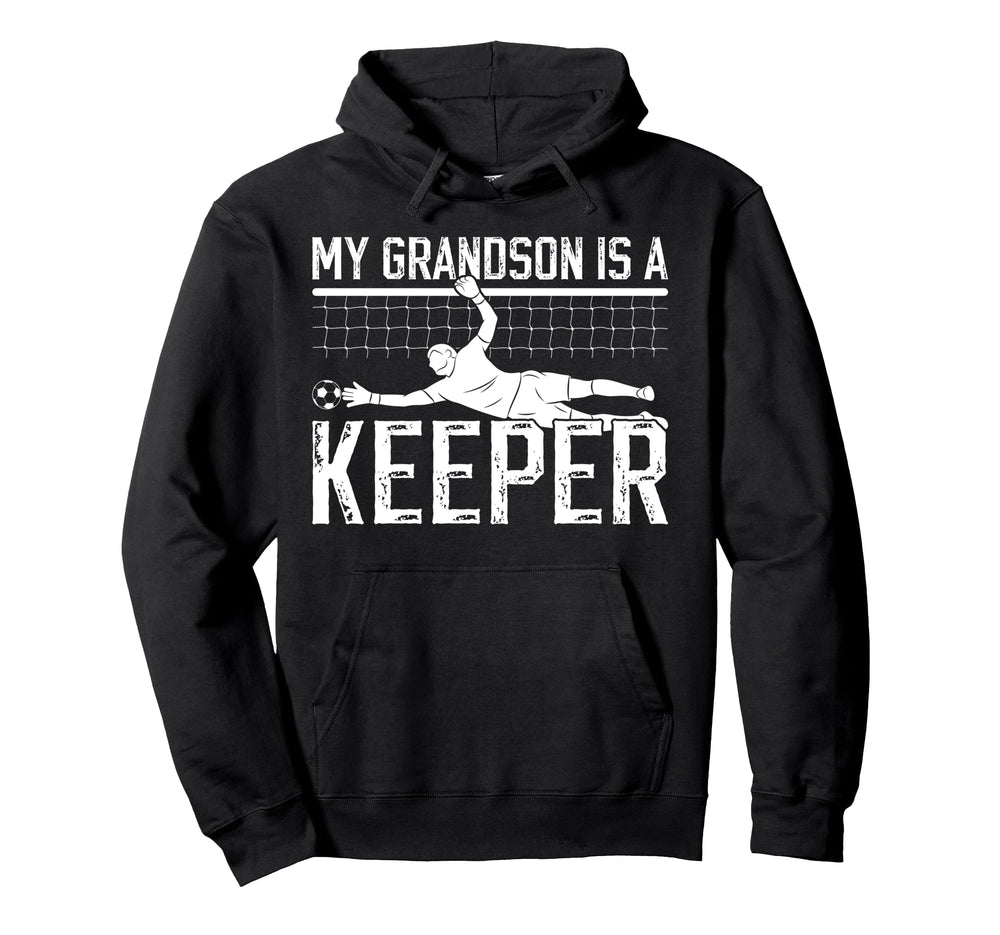 Proud Soccer Keeper Pops Soccer Goalie Hoodie - Graphic Print Men Women