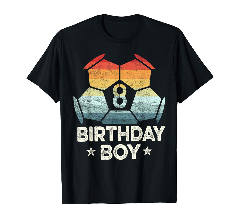 8 Year Old Soccer Player Gifts 8Th T-Shirt - Aesthetic Graphic for Adults