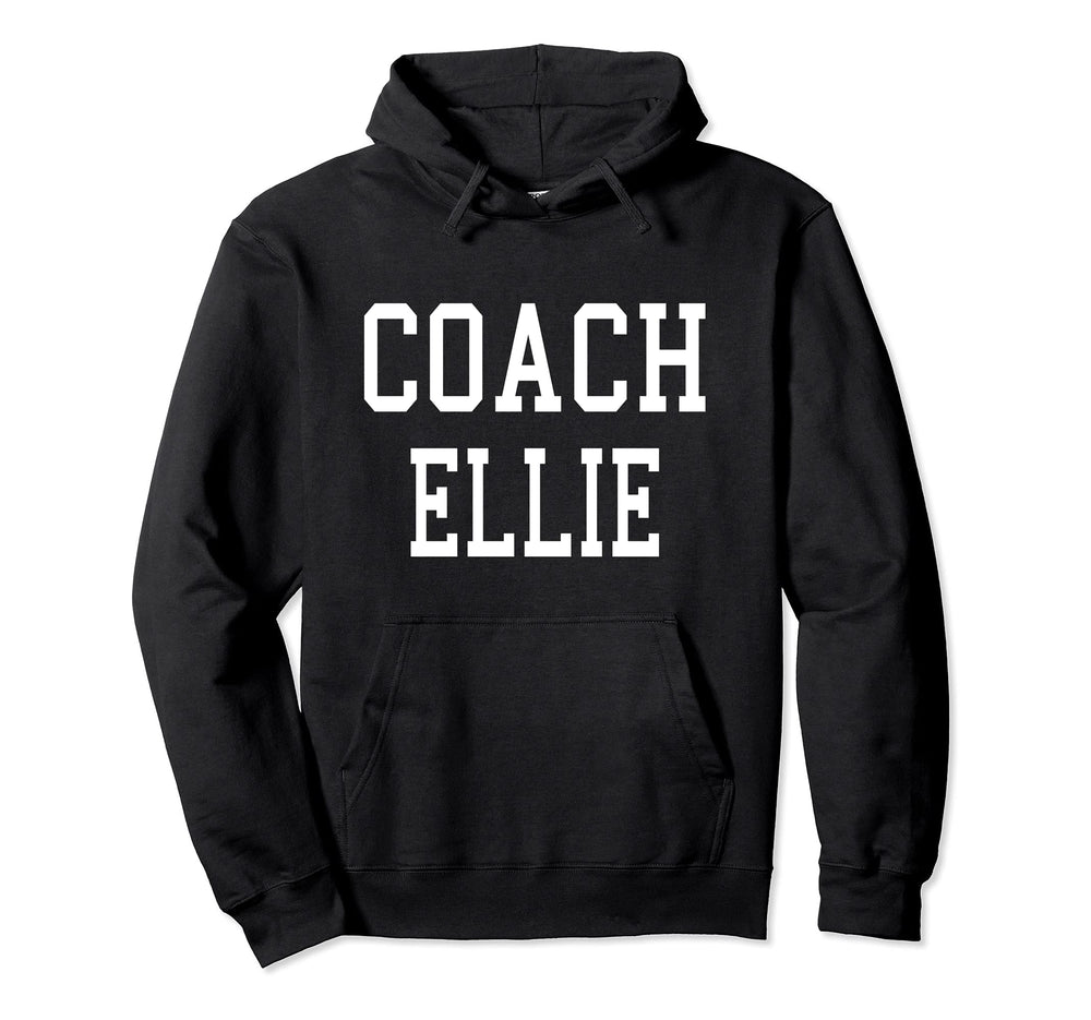 Coach Ellie Custom Football Soccer Hoodie - Streetwear Style Men Women