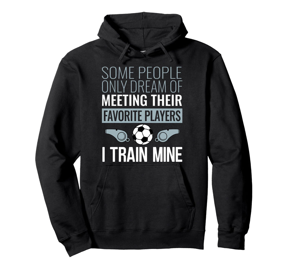 Funny Soccer Coach Trainer Team Sports Hoodie - Minimalist Print Unisex