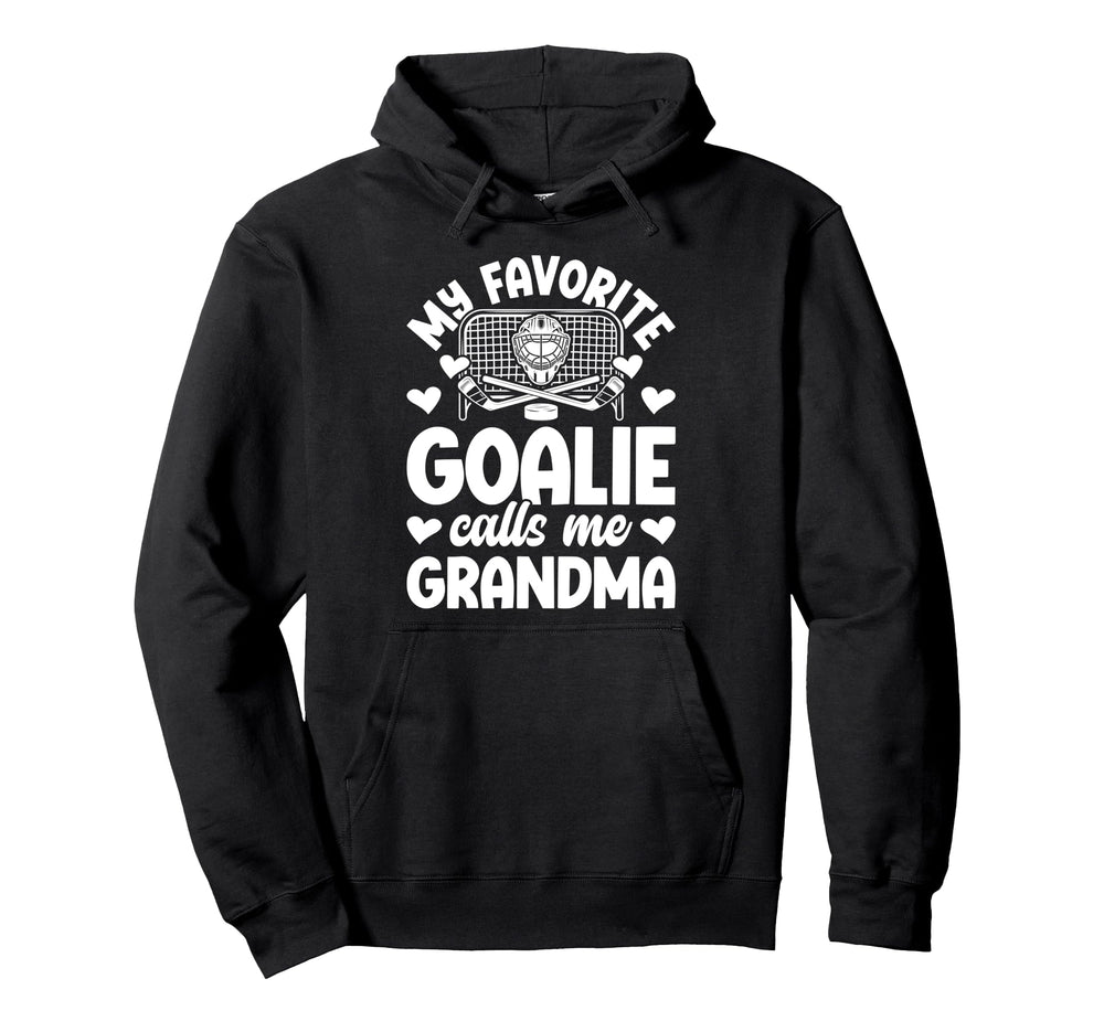 Proud Ice Hockey Goalie Grandma Hockey Hoodie - Custom Art Print Unisex