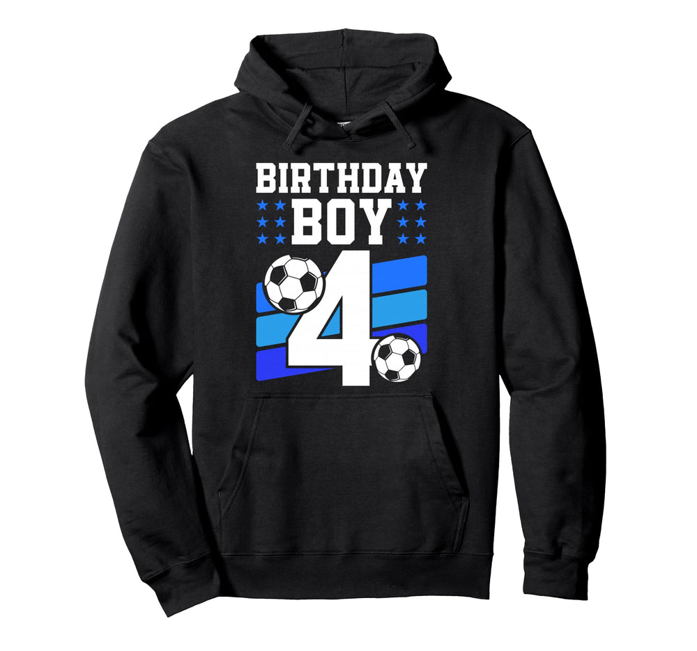 4 Years Old 4Th Birthday Gift Bday Hoodie - Casual Everyday Wear Men Women