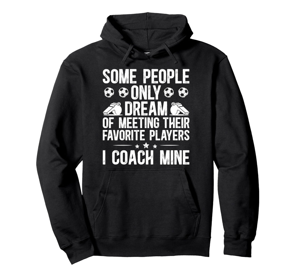 Soccer Coach Soccer Coaching Proud Hoodie - Minimalist Print Men Women