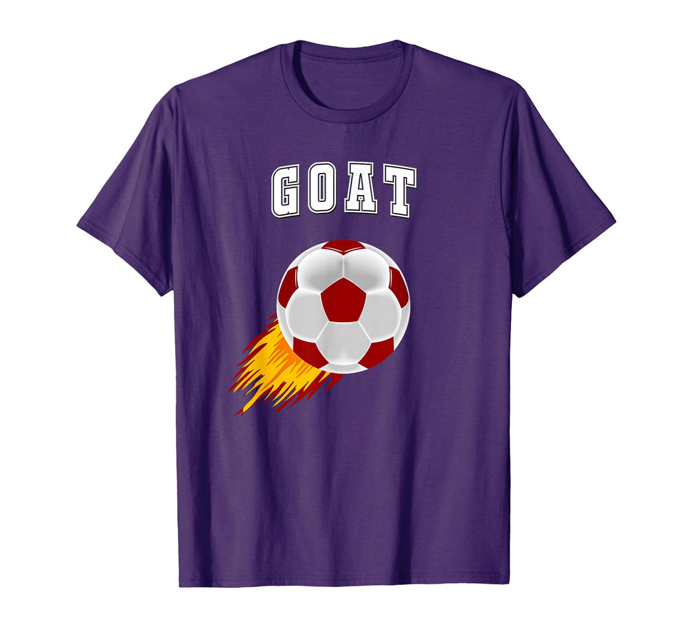 Soccer Goat F Tbol Greatest Football T-Shirt - Fun Novelty Design Unisex