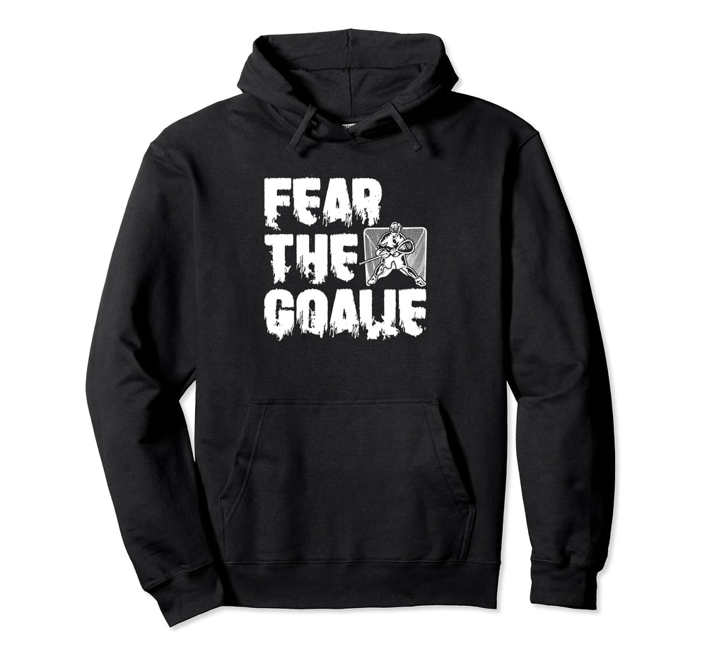 Lacrosse Goalkeeper Funny Lax Hoodie - Casual Everyday Wear for Adults