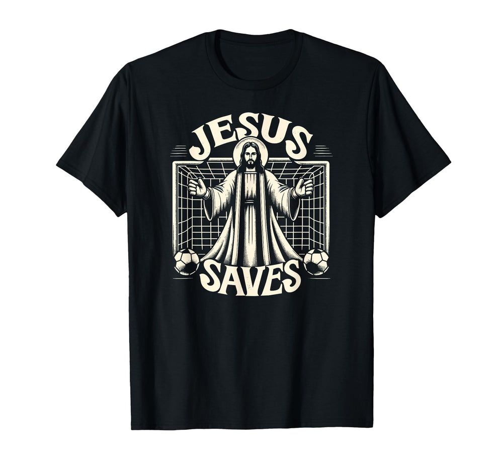 C J S Religious Christian Soccer Player Hoodie - Graphic Print for Adults