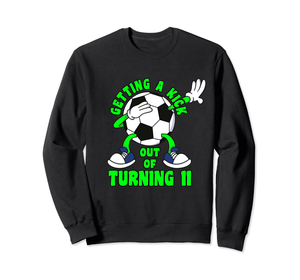 11 Year Old Happy 11Th Birthday Sweatshirt - Custom Art Print Men Women