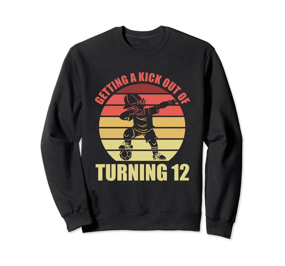 12 Year Old Happy 12Th Birthday Sweatshirt - Novelty Apparel for Adults
