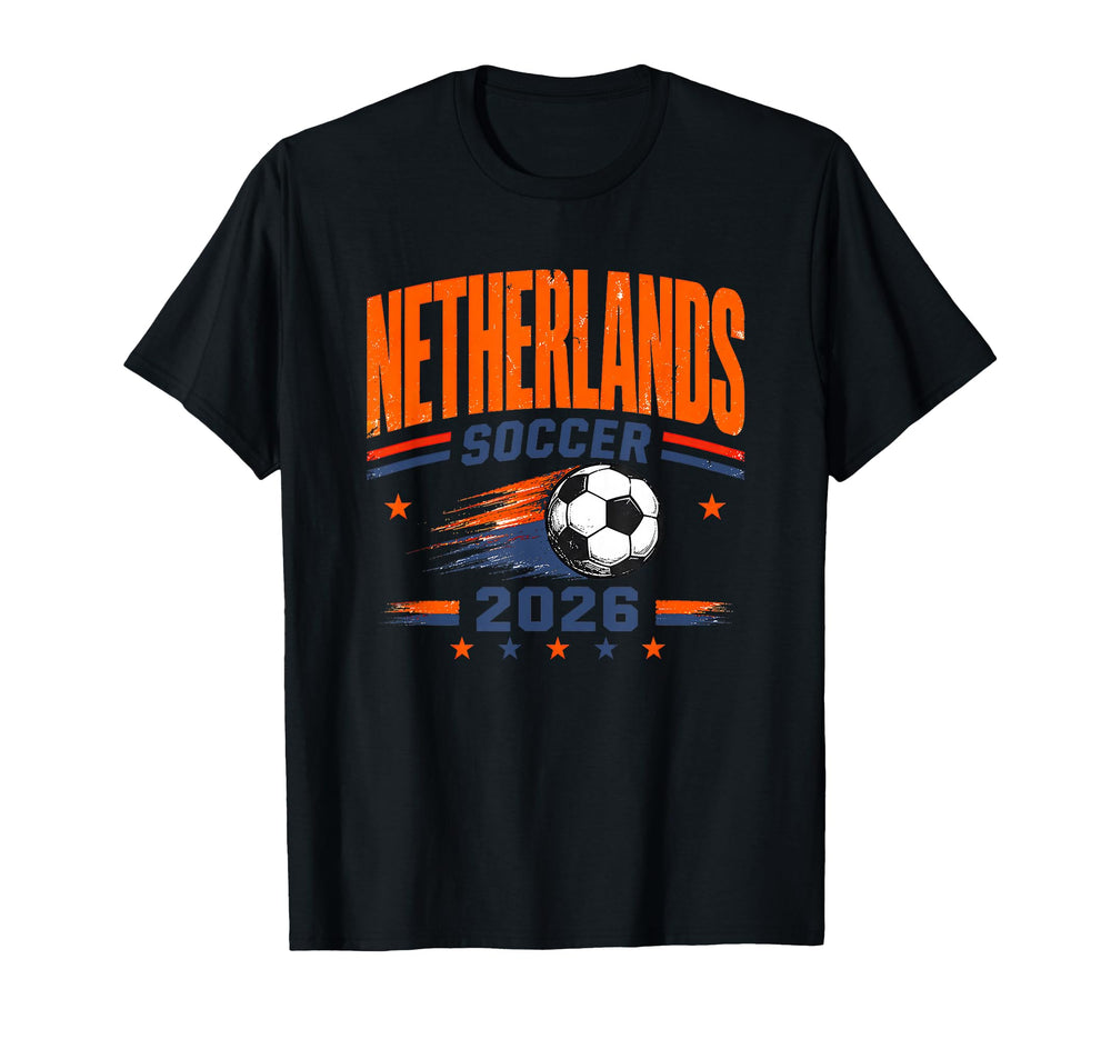 Netherlands Soccer Teams Game T-Shirt - Aesthetic Graphic for Adults