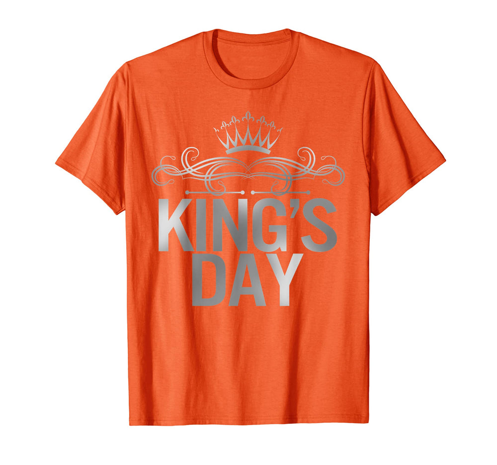 Kingsday Orange Amsterdam Koningsdag T-Shirt - Trendy Graphic for Adults