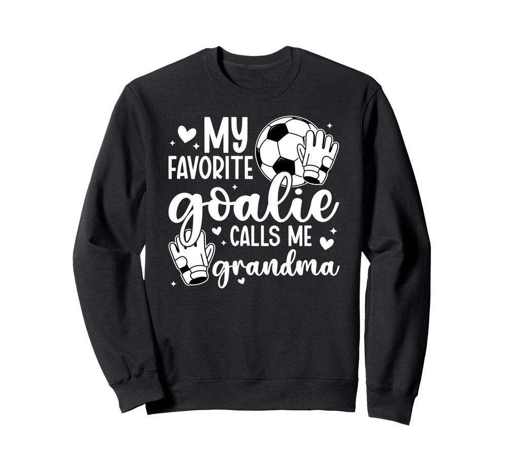 Proud Soccer Goalie Grandma Soccer Sweatshirt - Minimalist Print Men Women