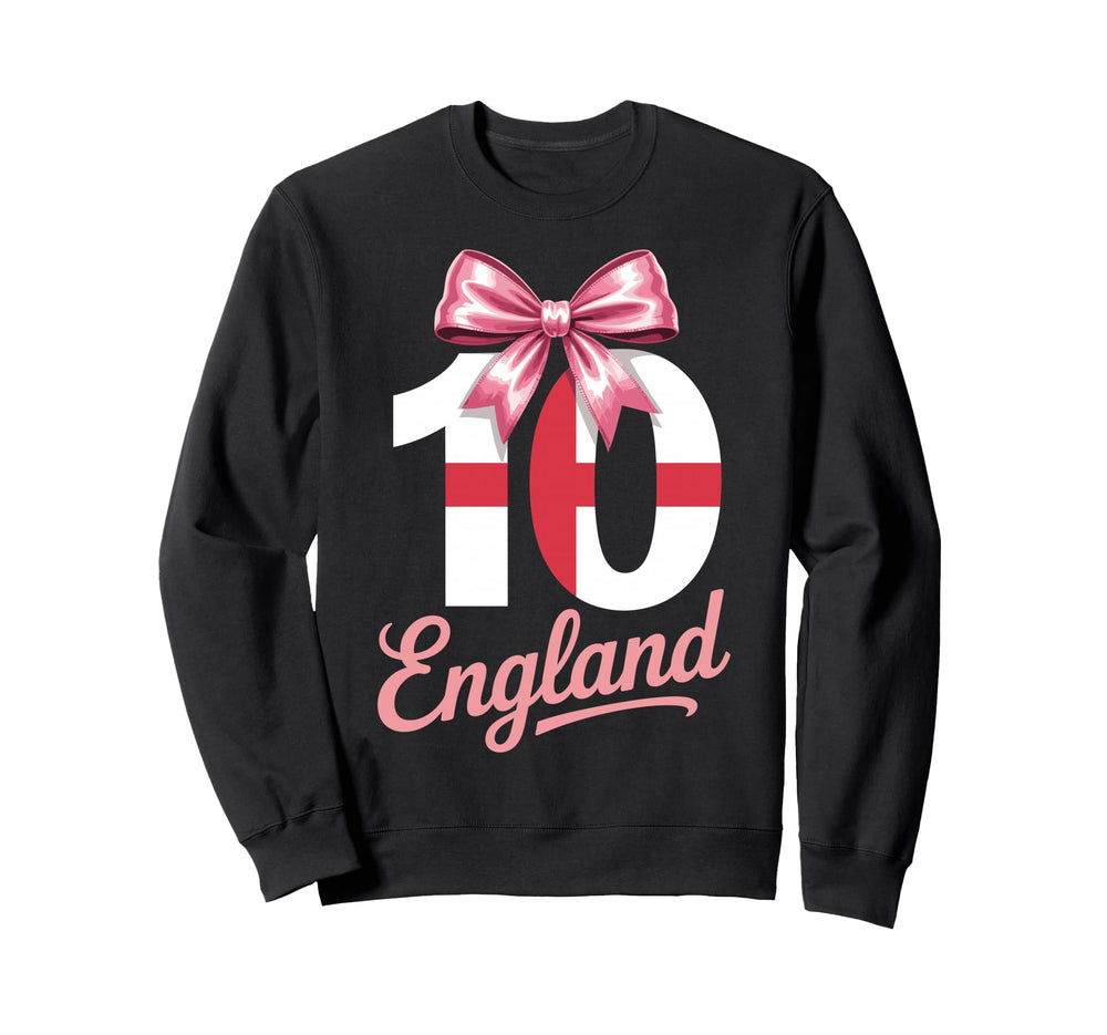 10 England Birthday Number 10 Soccer Sweatshirt - Unique Graphic Men Women