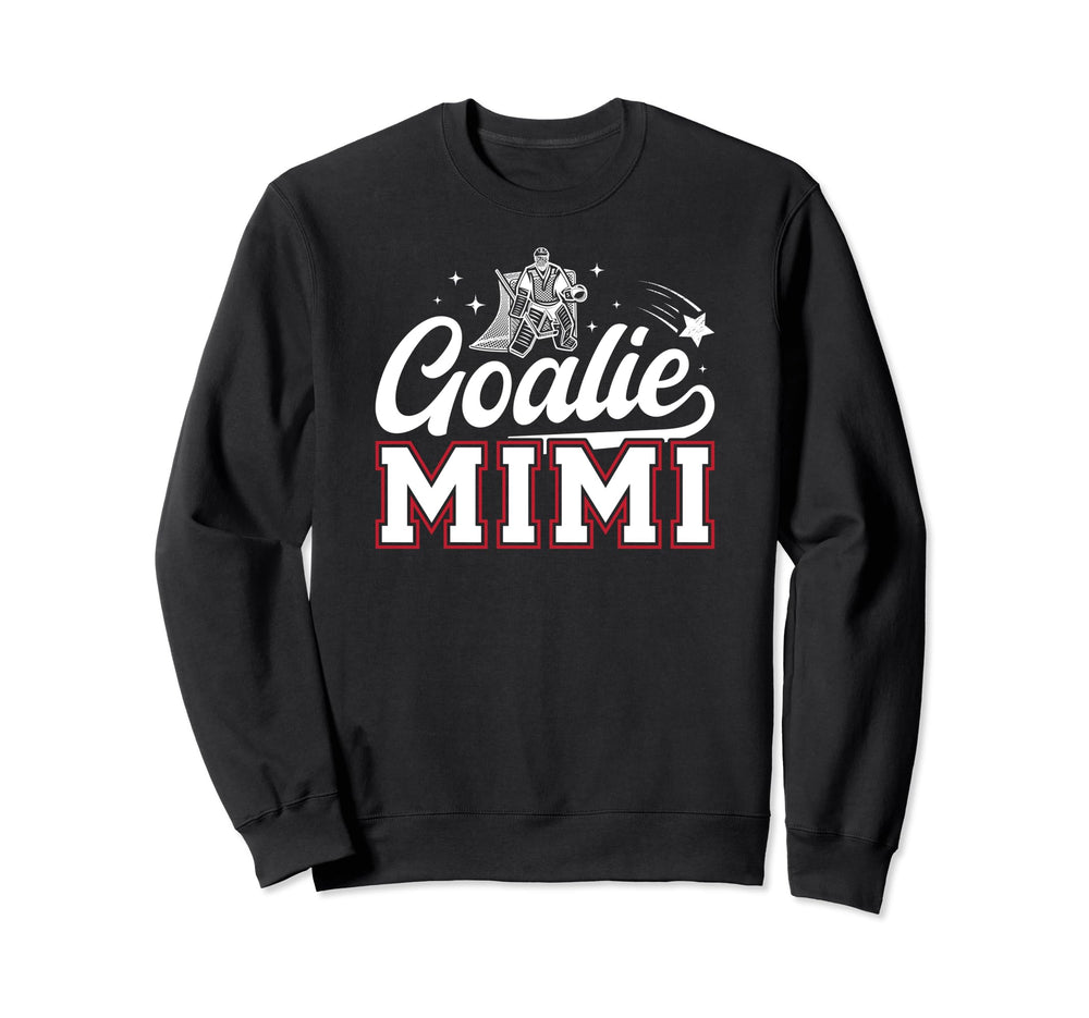 Ice Hockey Goalie Mimi Ice Hockey Sweatshirt - Trendy Graphic Men Women