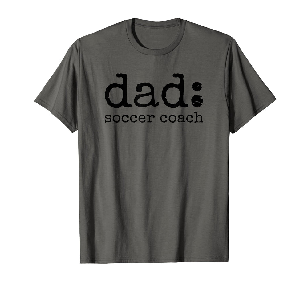 Dad Soccer Coach Funny Definition T-Shirt - Aesthetic Graphic Men Women