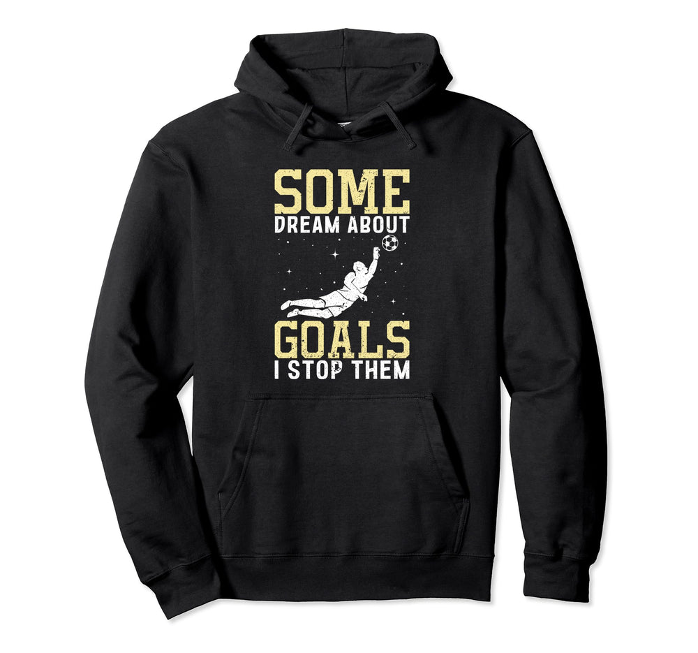 Soccer Goalkeeper Net Game Lover Net Hoodie - Minimalist Print Men Women