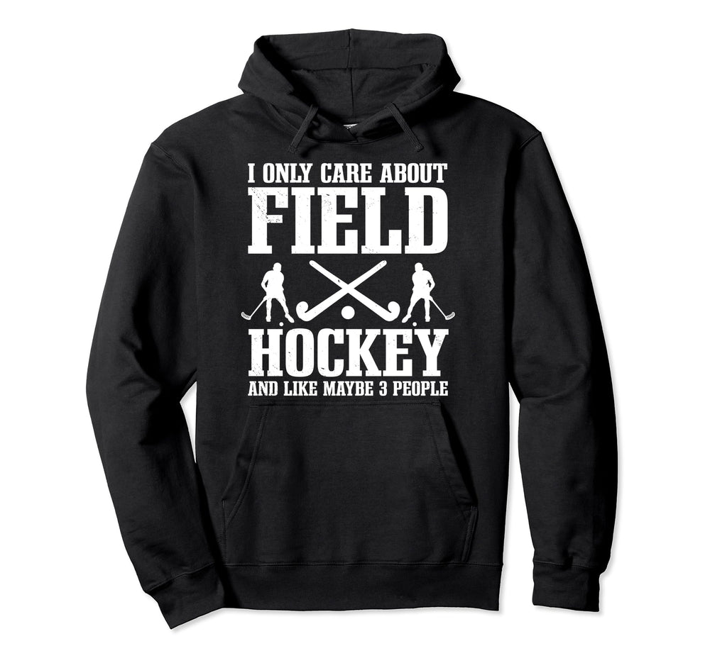 Field Hockey Introvert Player Hoodie - Casual Everyday Wear Unisex