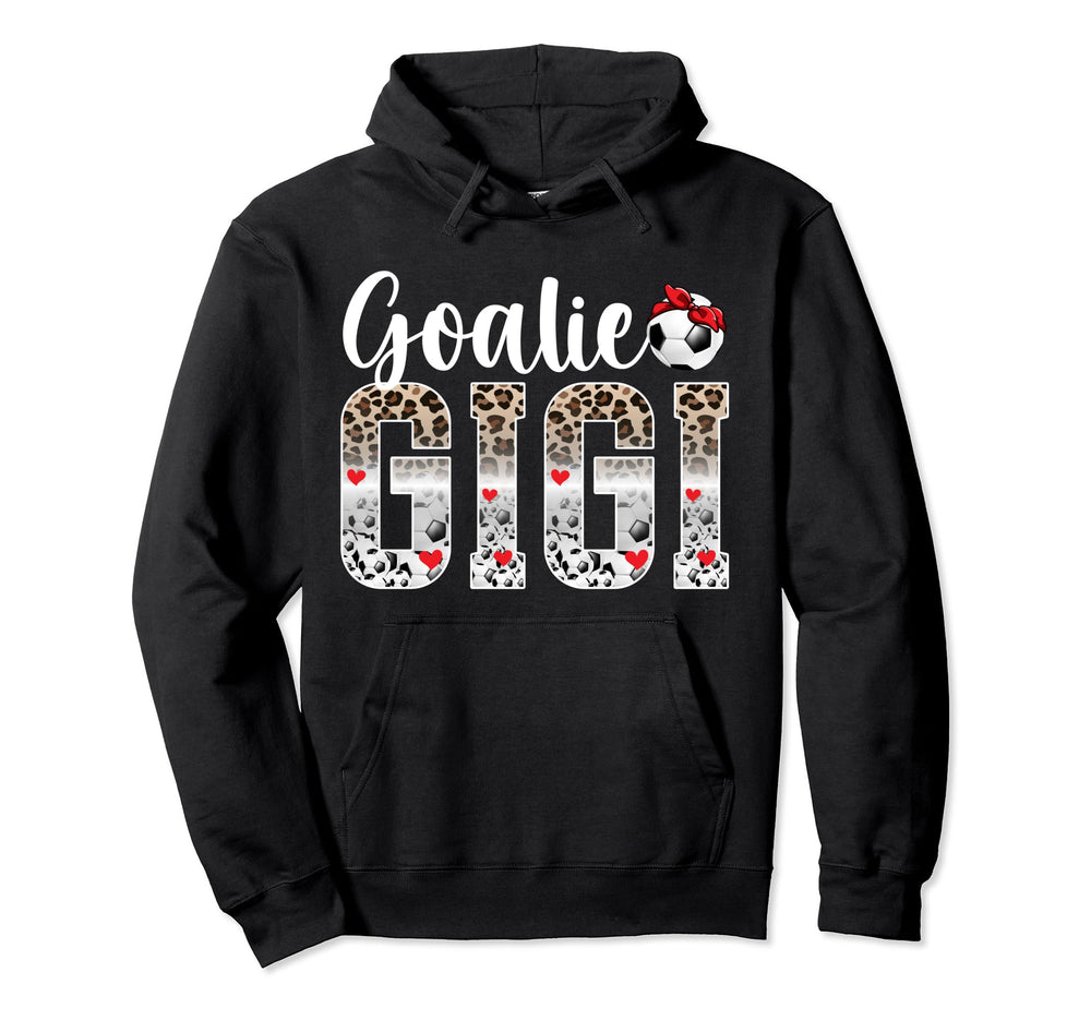 Soccer Goalie Gigi Leopard Gigi Soccer Hoodie - Graphic Print for Adults