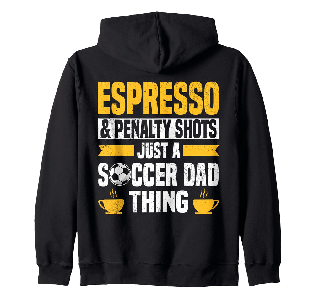 Soccer Dads Designs Coffee Lover Hoodie - Graphic Print Men Women
