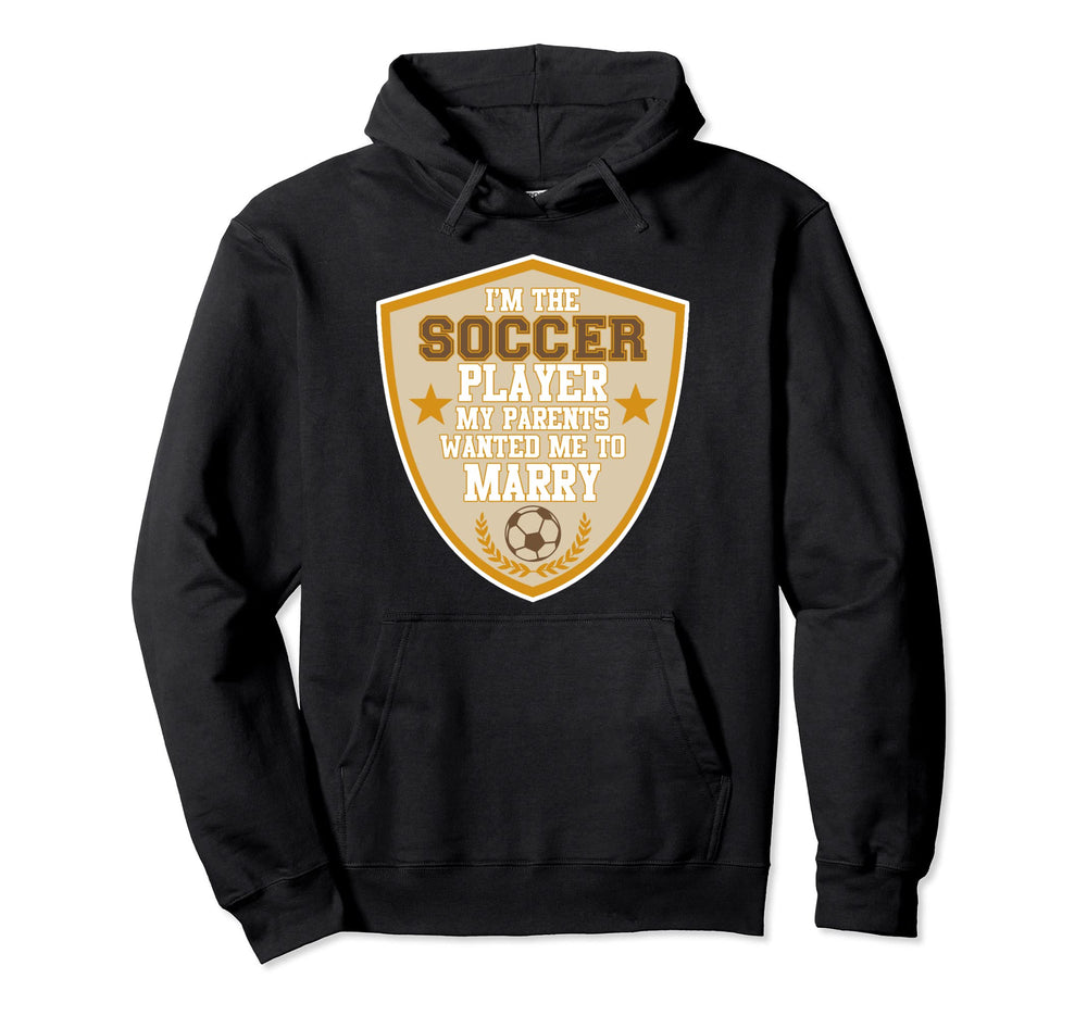 Im Soccer Player Sports Expert Hoodie - Minimalist Print for Adults