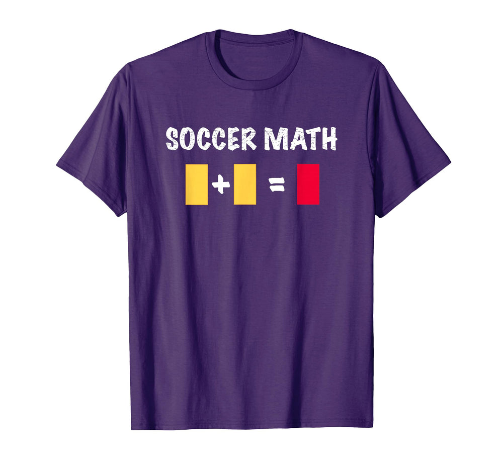 Soccer Penalty Yellow Card Yellow Card T-Shirt - Graphic Print Unisex