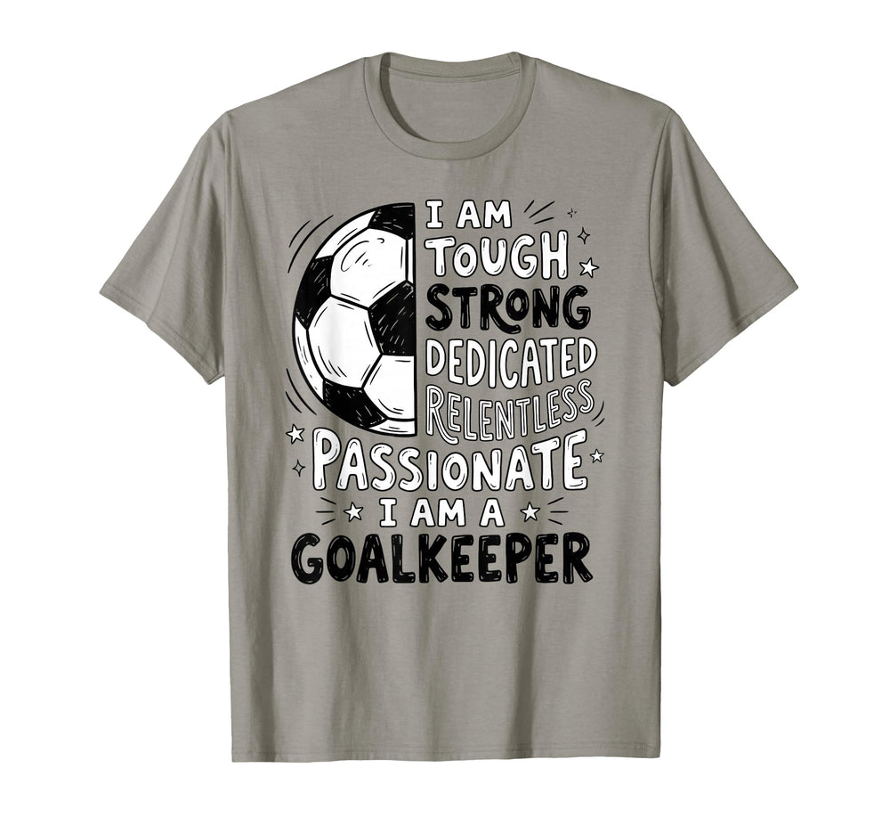 Ich Bin Ein Goalkeeper Football Soccer T-Shirt - Minimalist Print Unisex