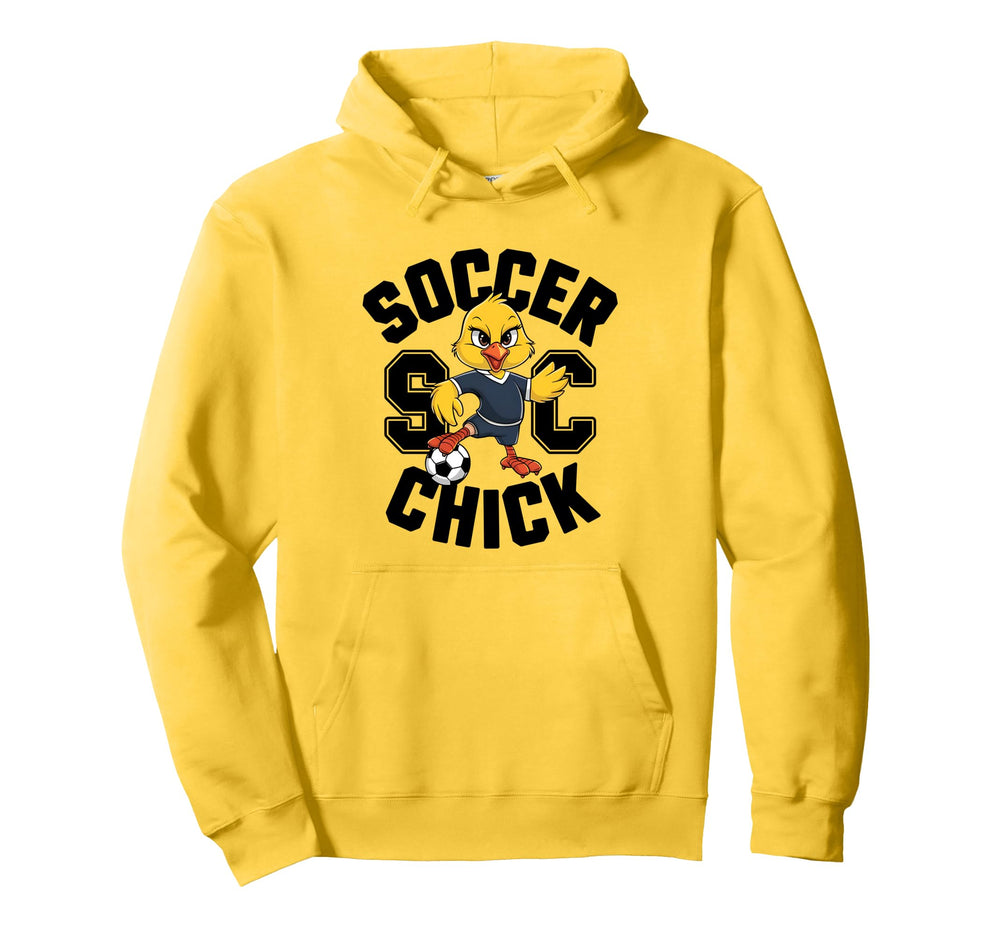 Soccer Chick Soccer Player Soccer Hoodie - Unique Graphic Men Women