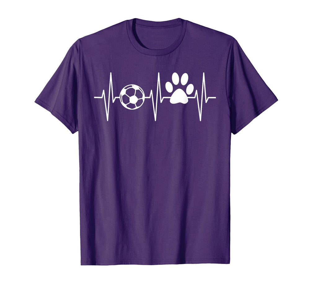 Soccer Dog Funny Dog Lover Soccer T-Shirt - Trendy Graphic Men Women