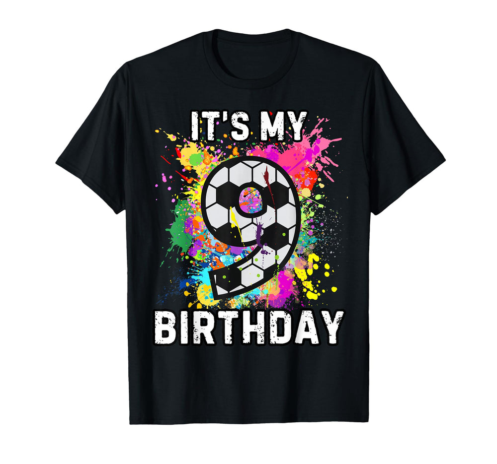 Soccer Birthday Matching Party T-Shirt - Casual Everyday Wear for Adults