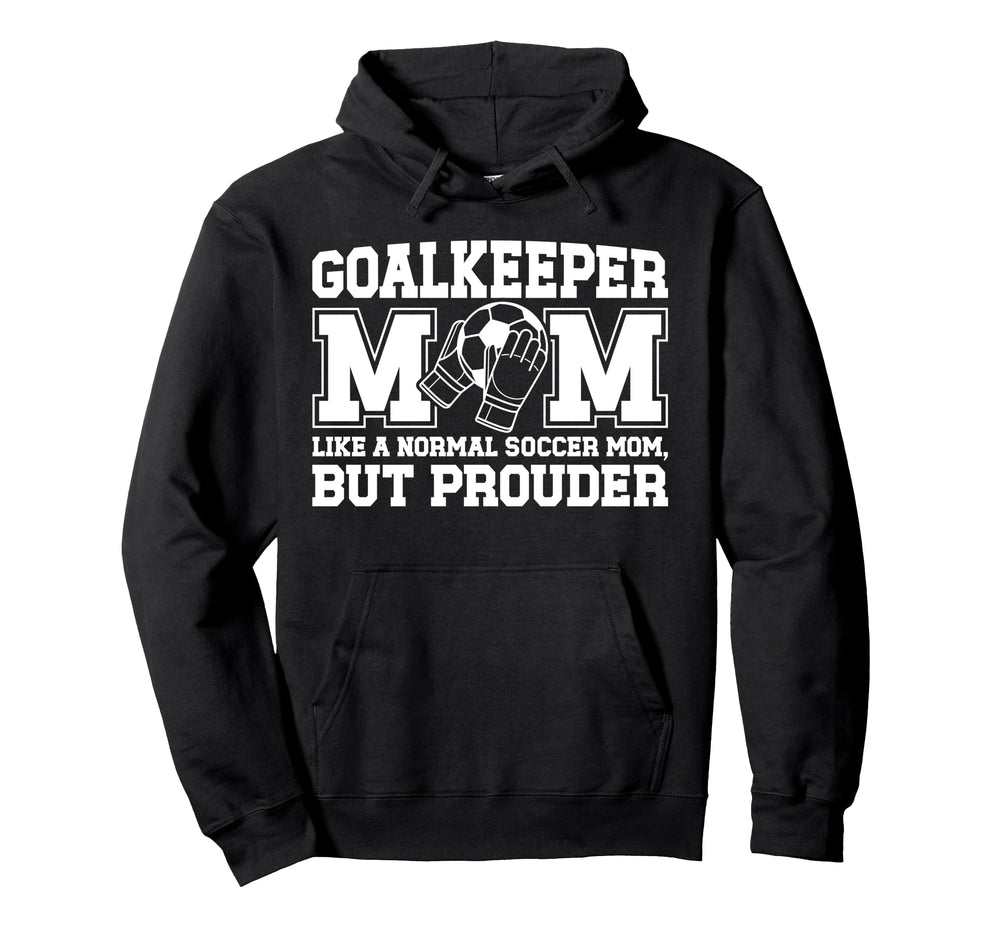 Soccer Goalkeeper Mom Soccer Keeper Hoodie - Minimalist Print for Adults