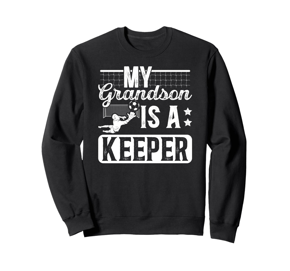 Proud Soccer Keeper Papaw Soccer Sweatshirt - Minimalist Print Men Women