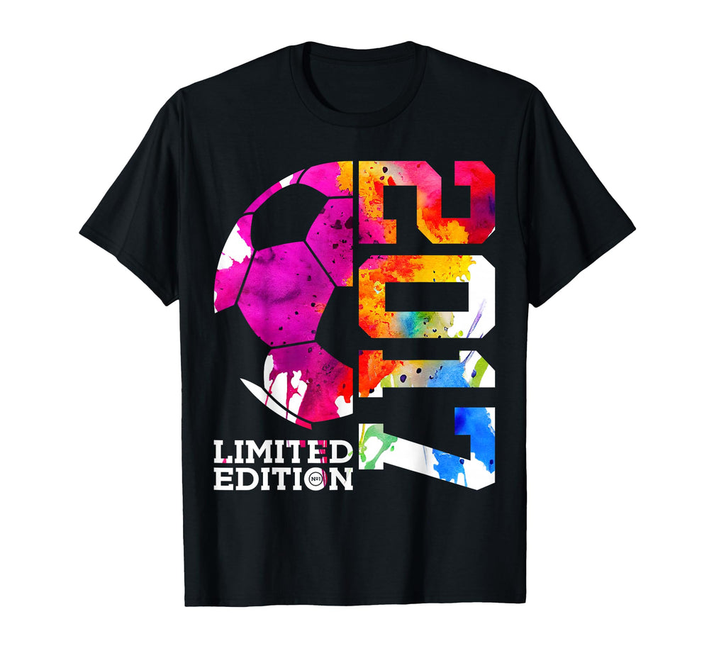 9Th Birthday Soccer 2017 T-Shirt - Casual Everyday Wear Men Women