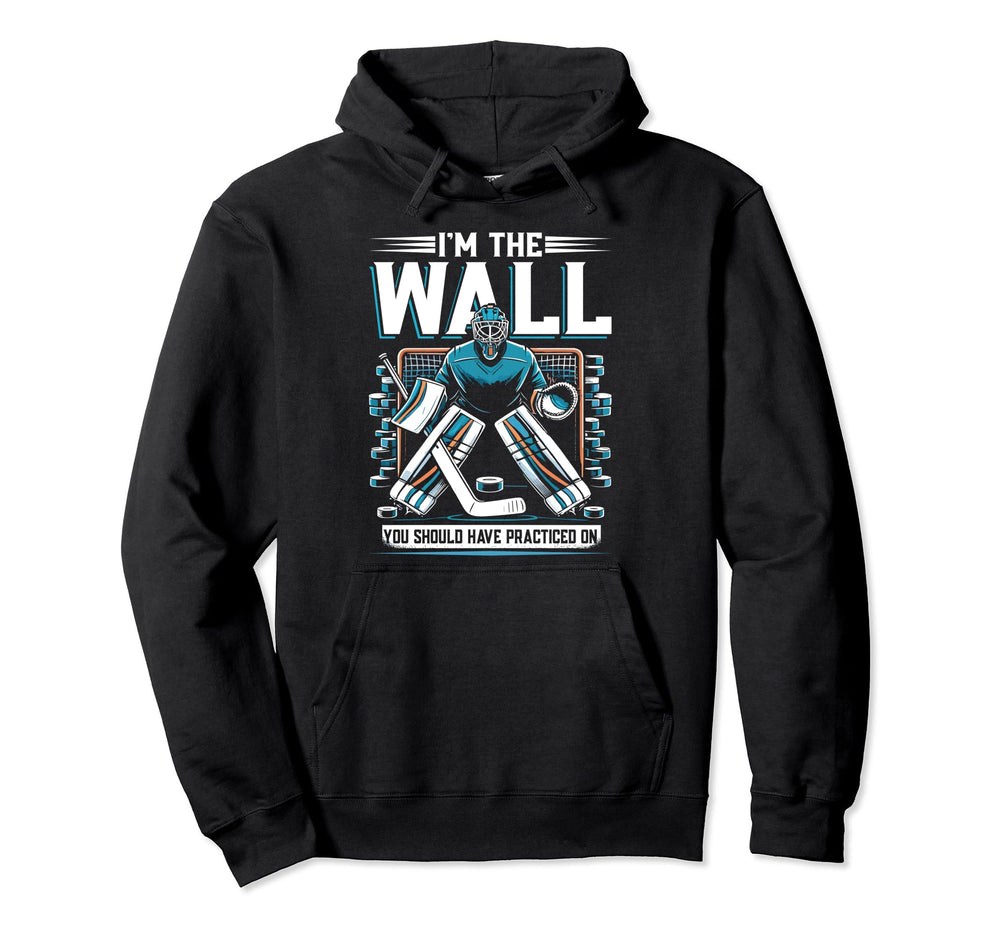 Ice Hockey Goalie Ice Hockey Hoodie - Custom Art Print for Adults