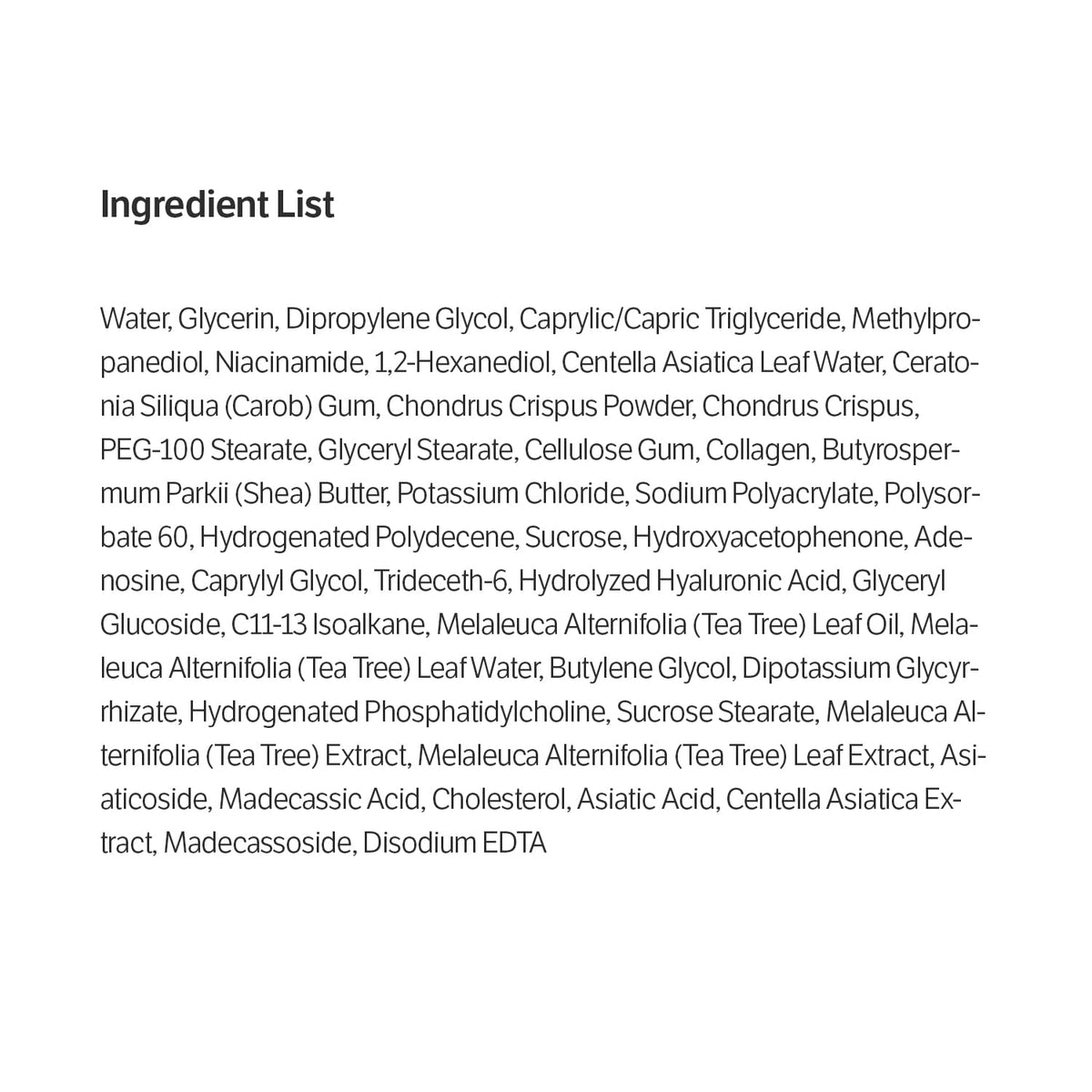 Sungboon Editor Deep Collagen CICA Teatree Soothing Mask - Snipetell