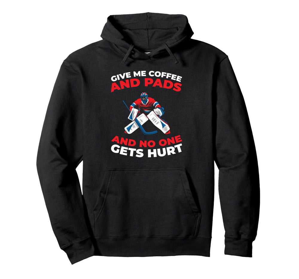 Hockey Goalkeeper Ice Hockey Goalie Hoodie - Casual Everyday Wear Men Women